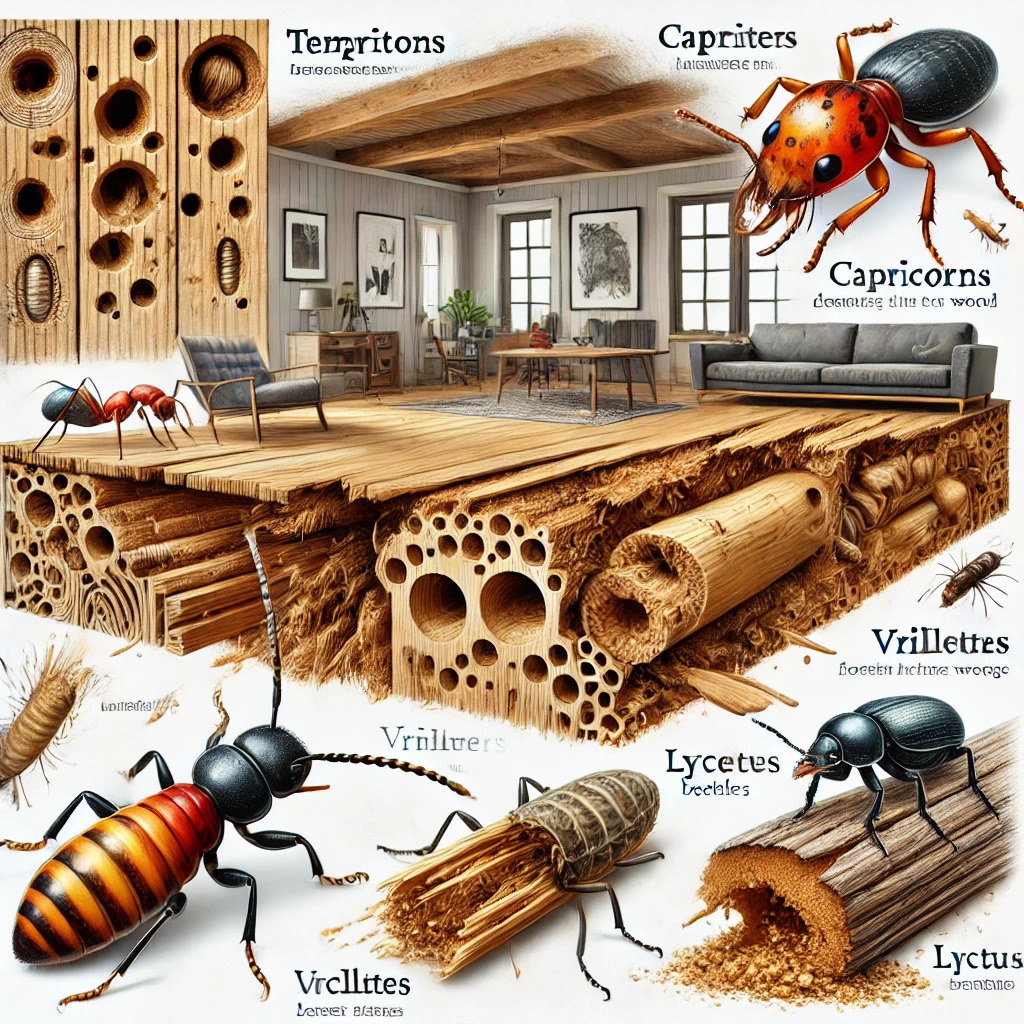 insecte mangeur de bois