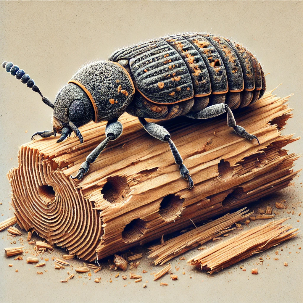 insecte de bois